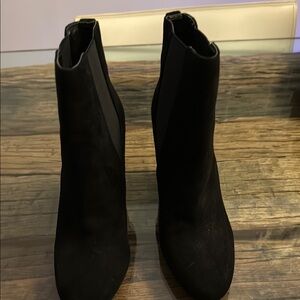 Sam Edelman Black Ankle Booties with High Heel